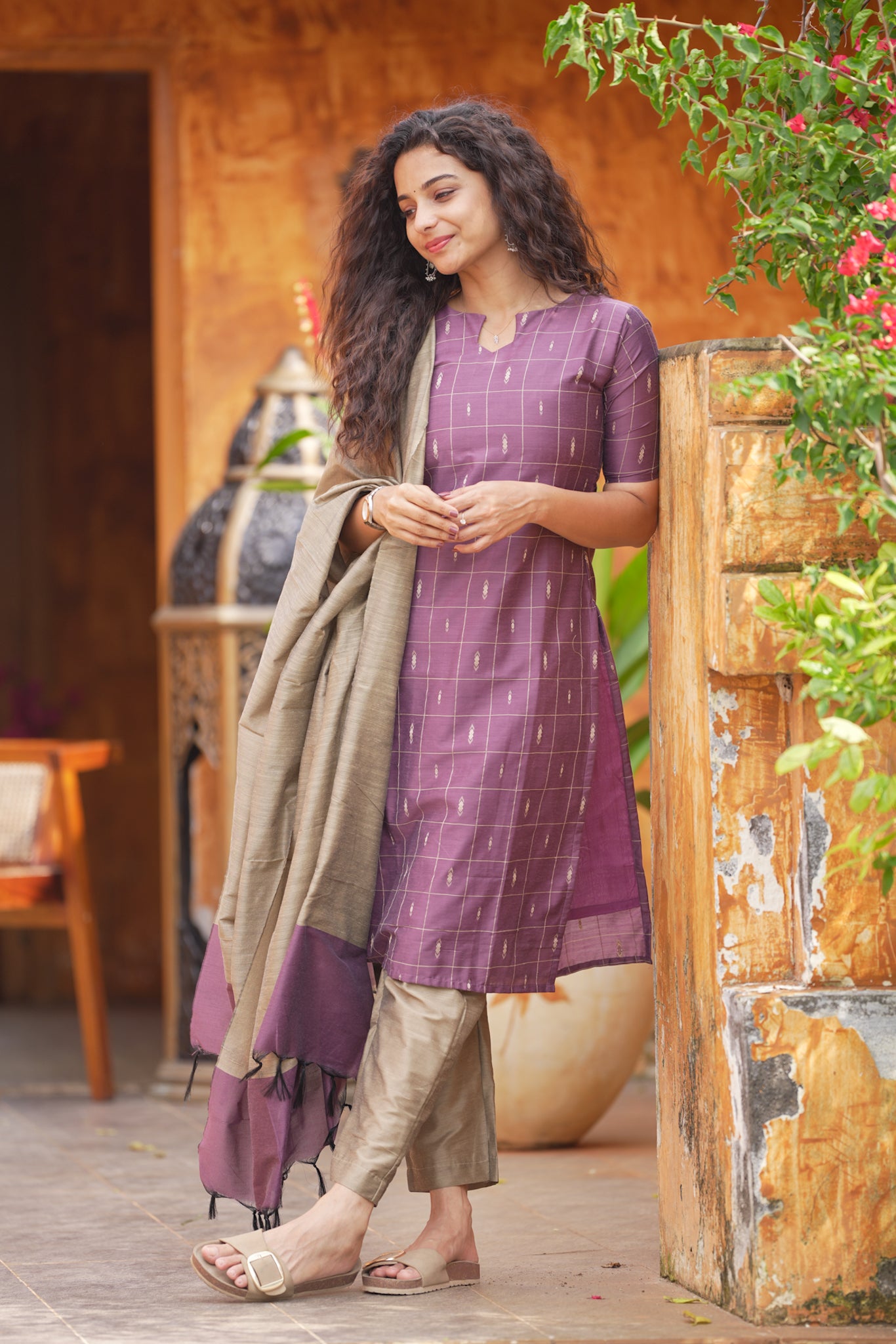 Lavender Mist 3 Piece Set - Semi Silk Cotton