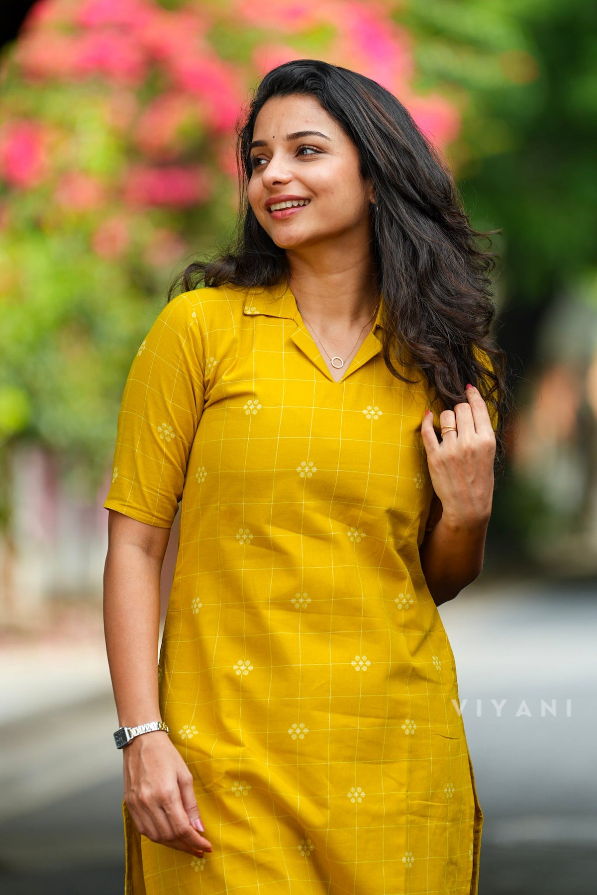 Sunbloom - Mustard Handloom Cotton Co-ord set
