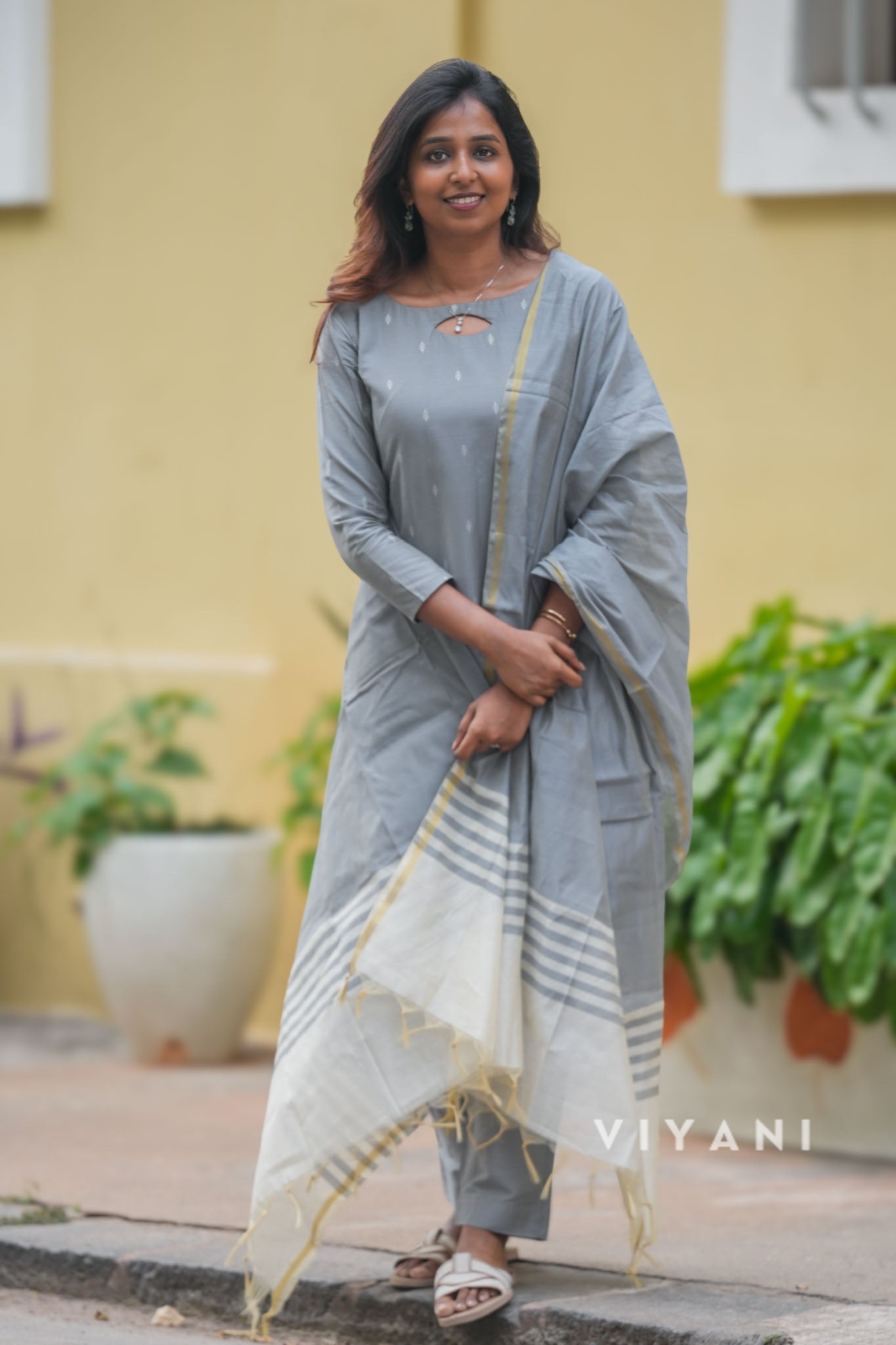 Dove Luxe - Grey Viscose 3 Piece Set
