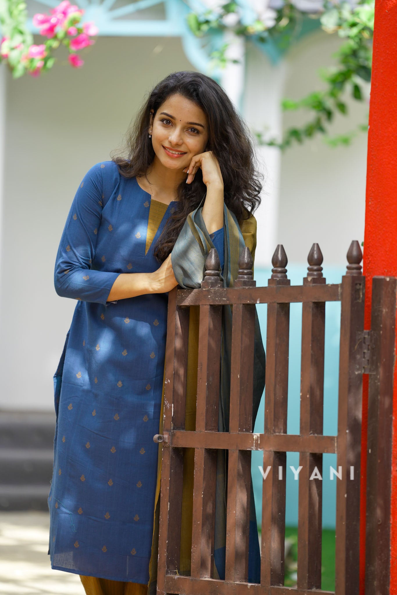 Azure Weave - Classic Blue Handloom Cotton 3 Piece Set