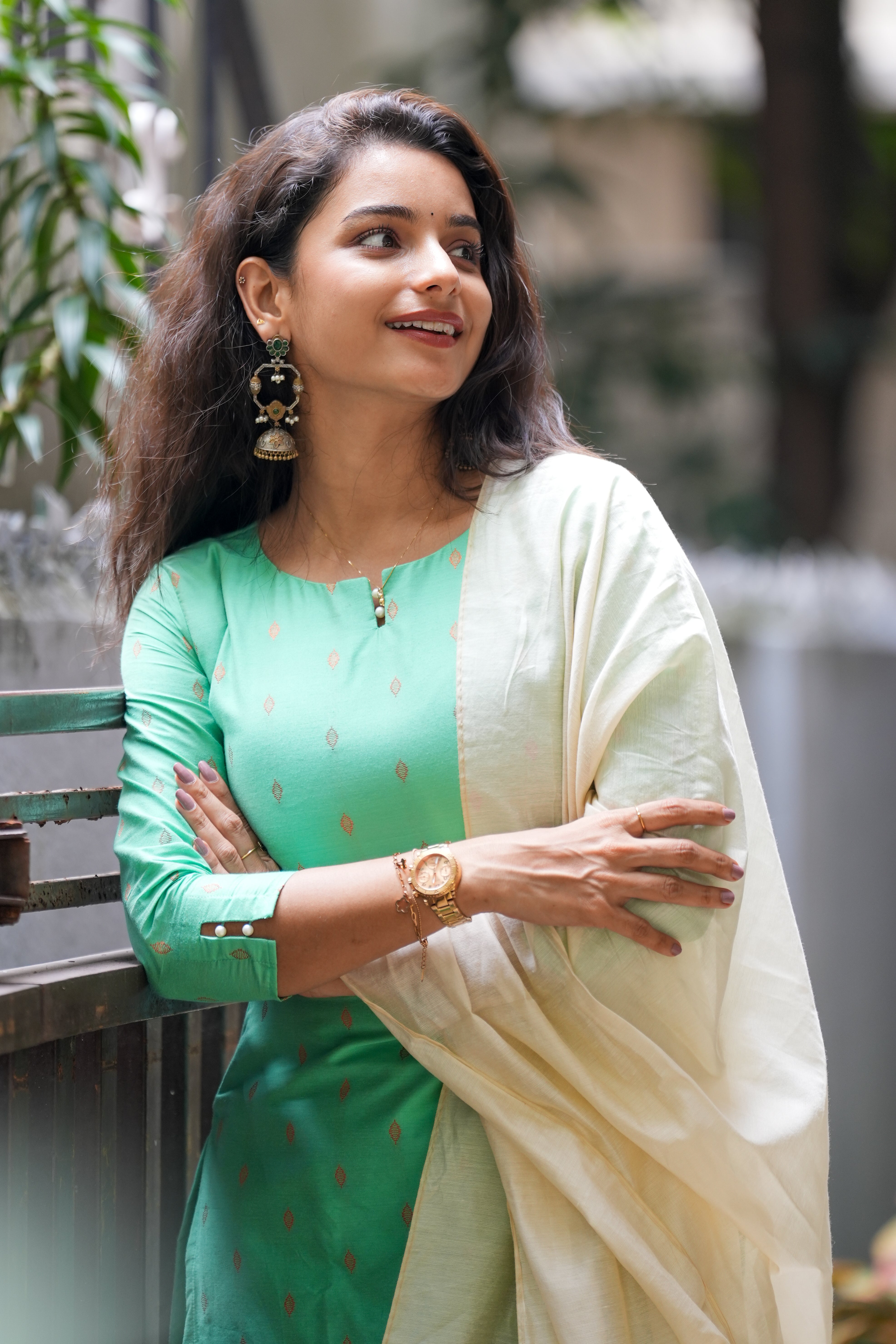 Aqua Blue premium 3 Piece Set - Silk Cotton