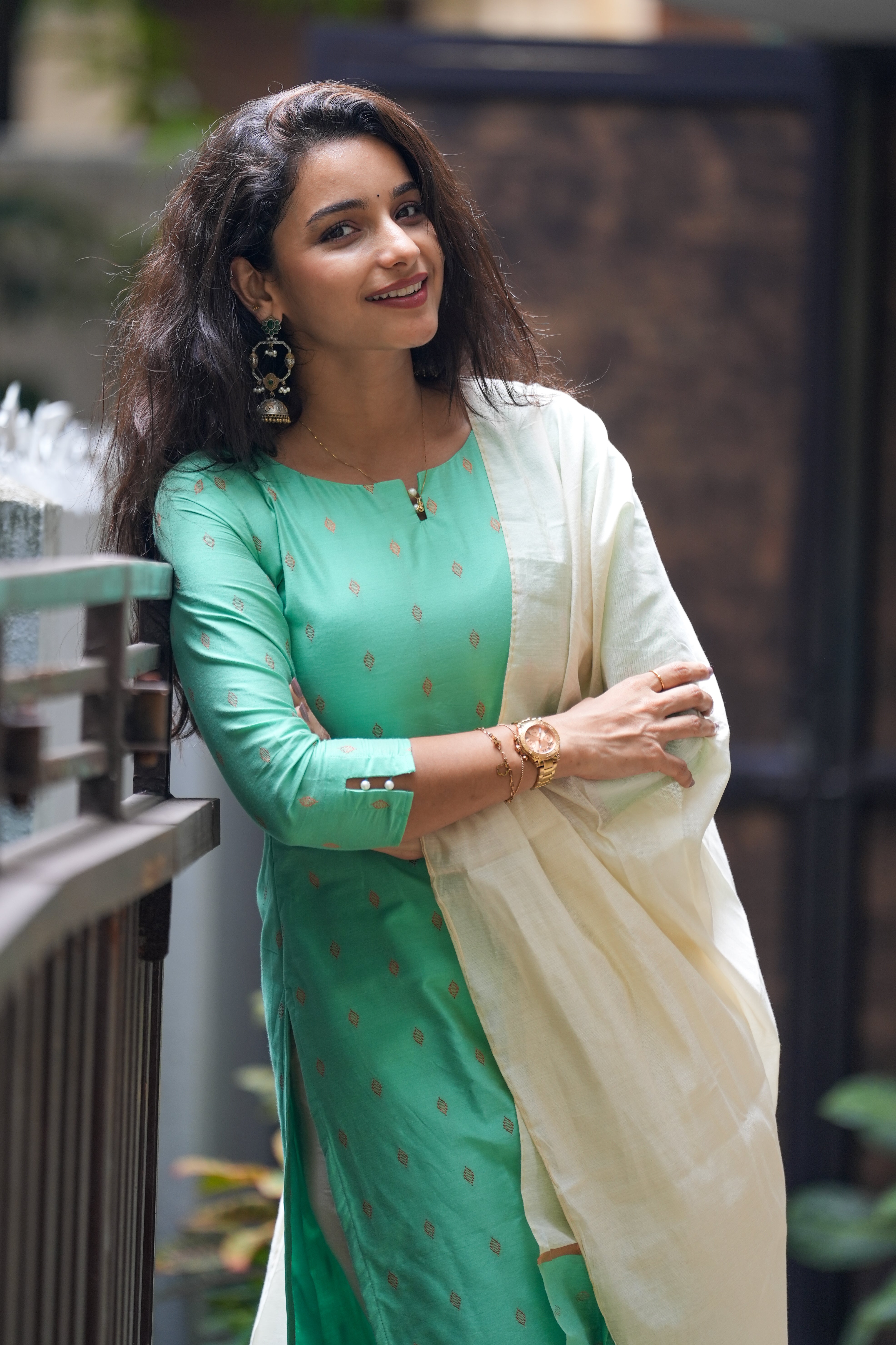 Aqua Blue premium 3 Piece Set - Silk Cotton