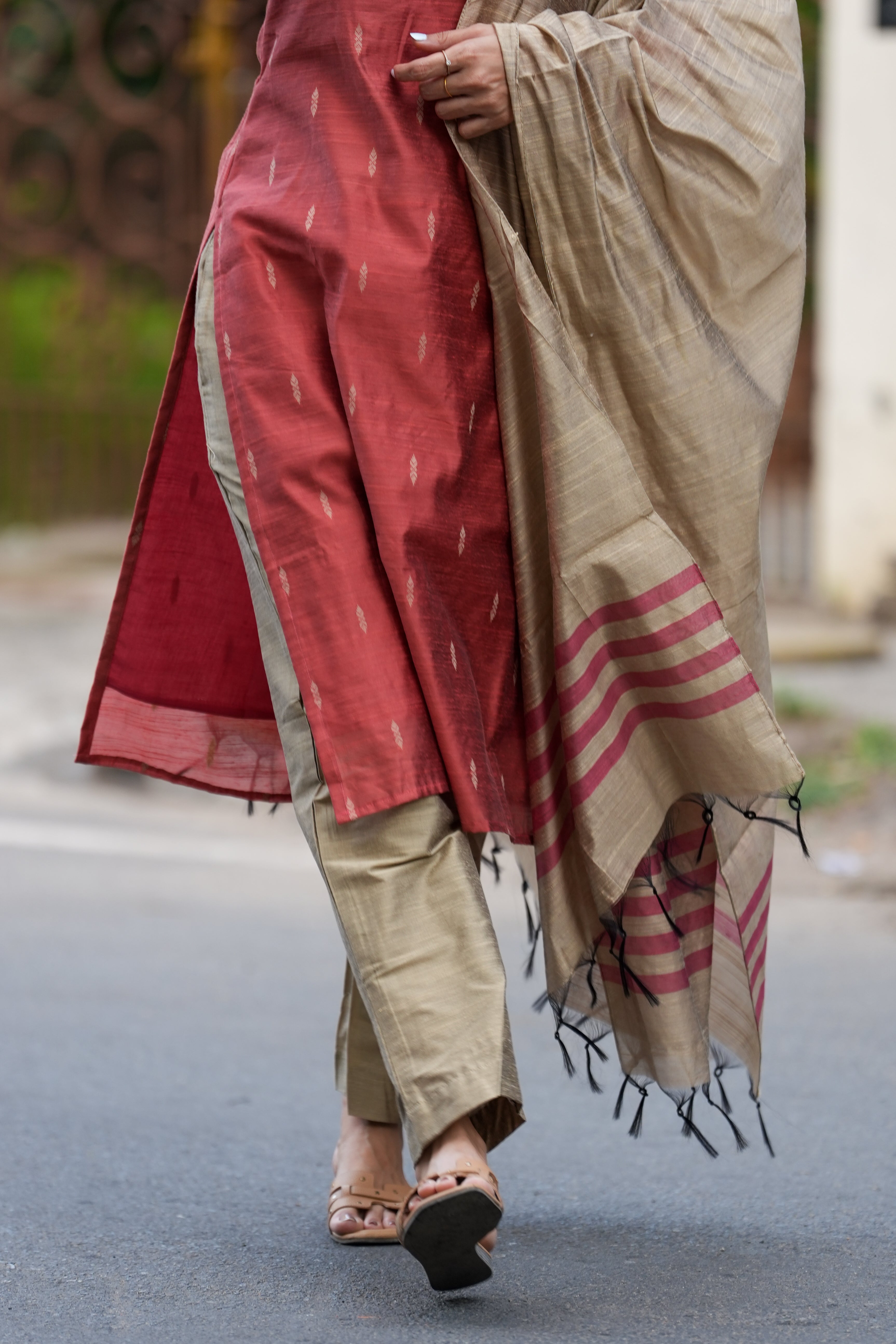 Rusty Rose - Viscose Slub 3 Piece Set
