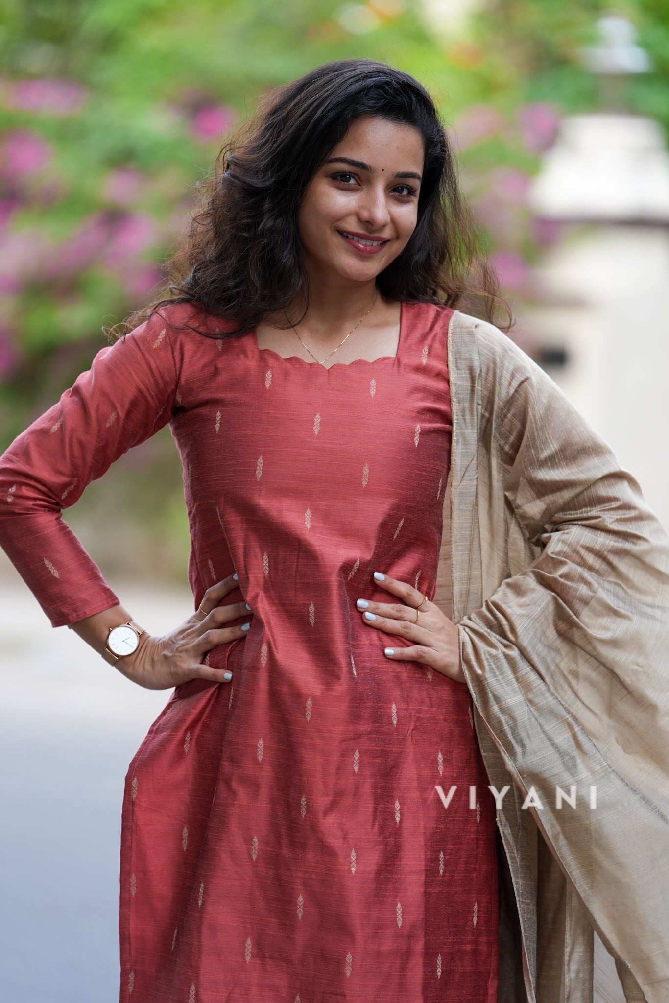 Rusty Rose - Viscose Slub 3 Piece Set