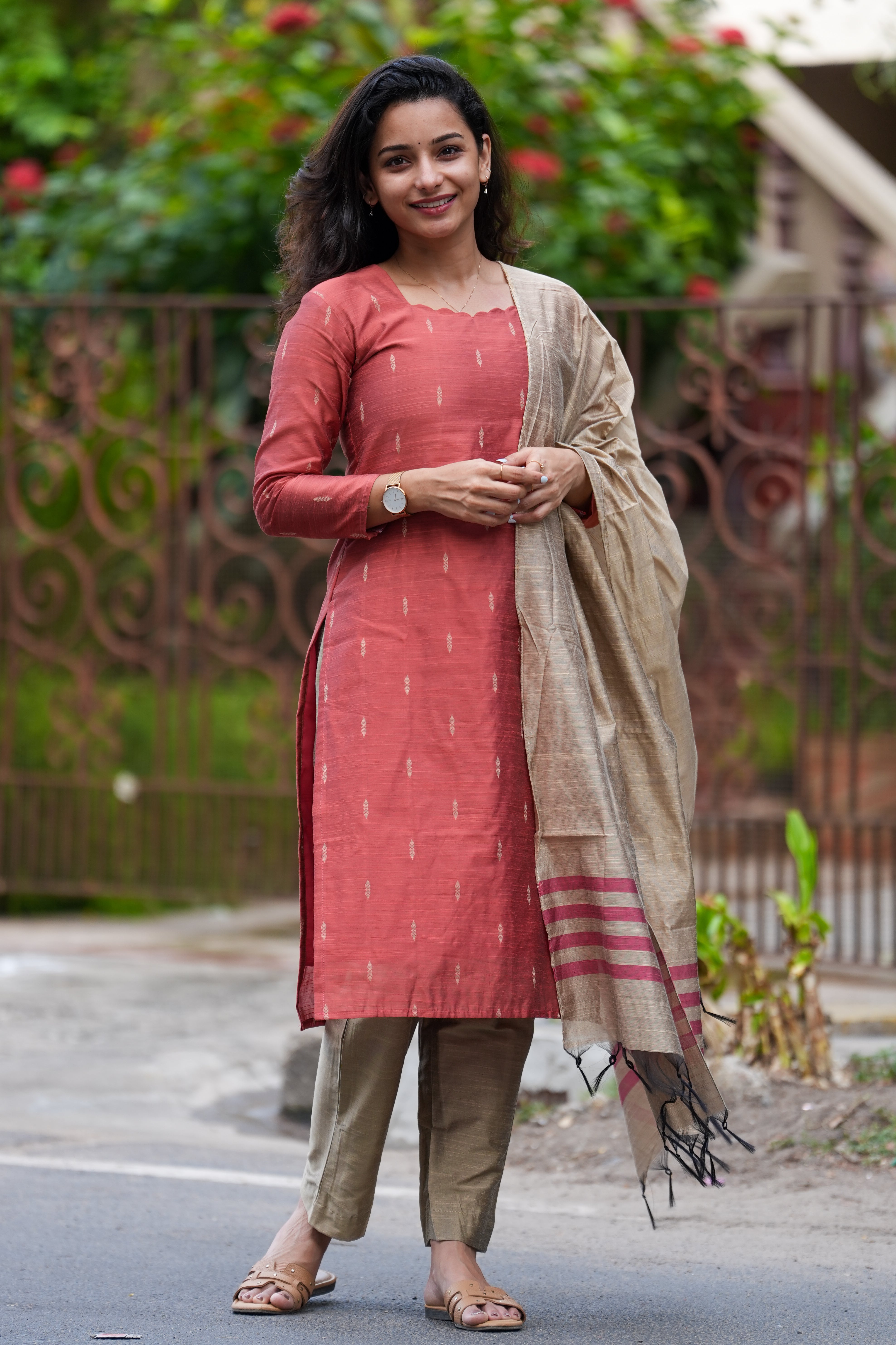 Rusty Rose - Viscose Slub 3 Piece Set